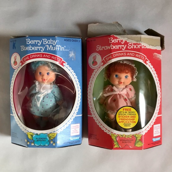 Strawberry Shortcake Other - Strawberry Shortcake Berry Baby Dolls